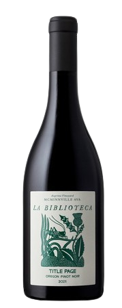 2021 Title Page Pinot Noir